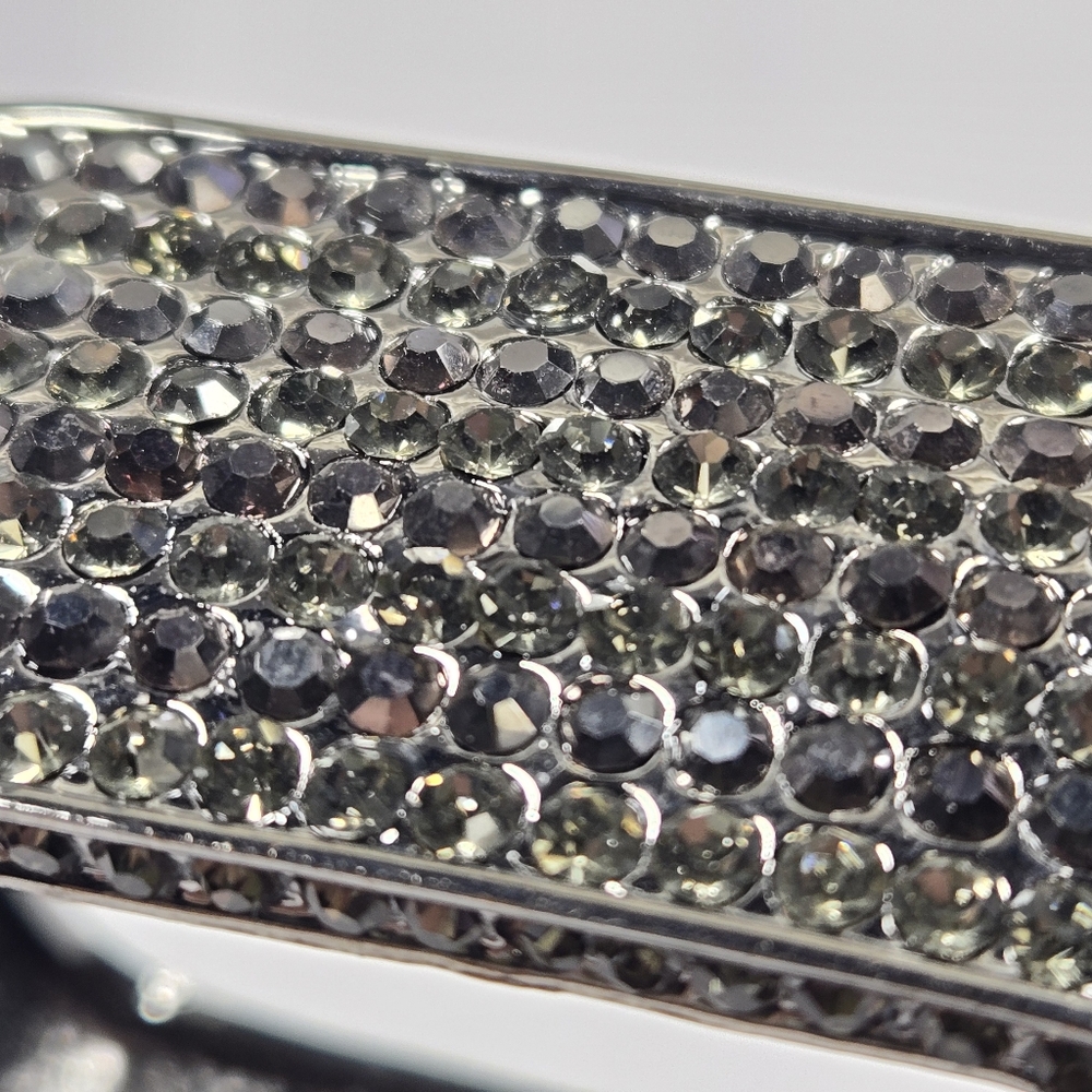 Silver Tone Crystal Bracelet - Picture 15 of 17